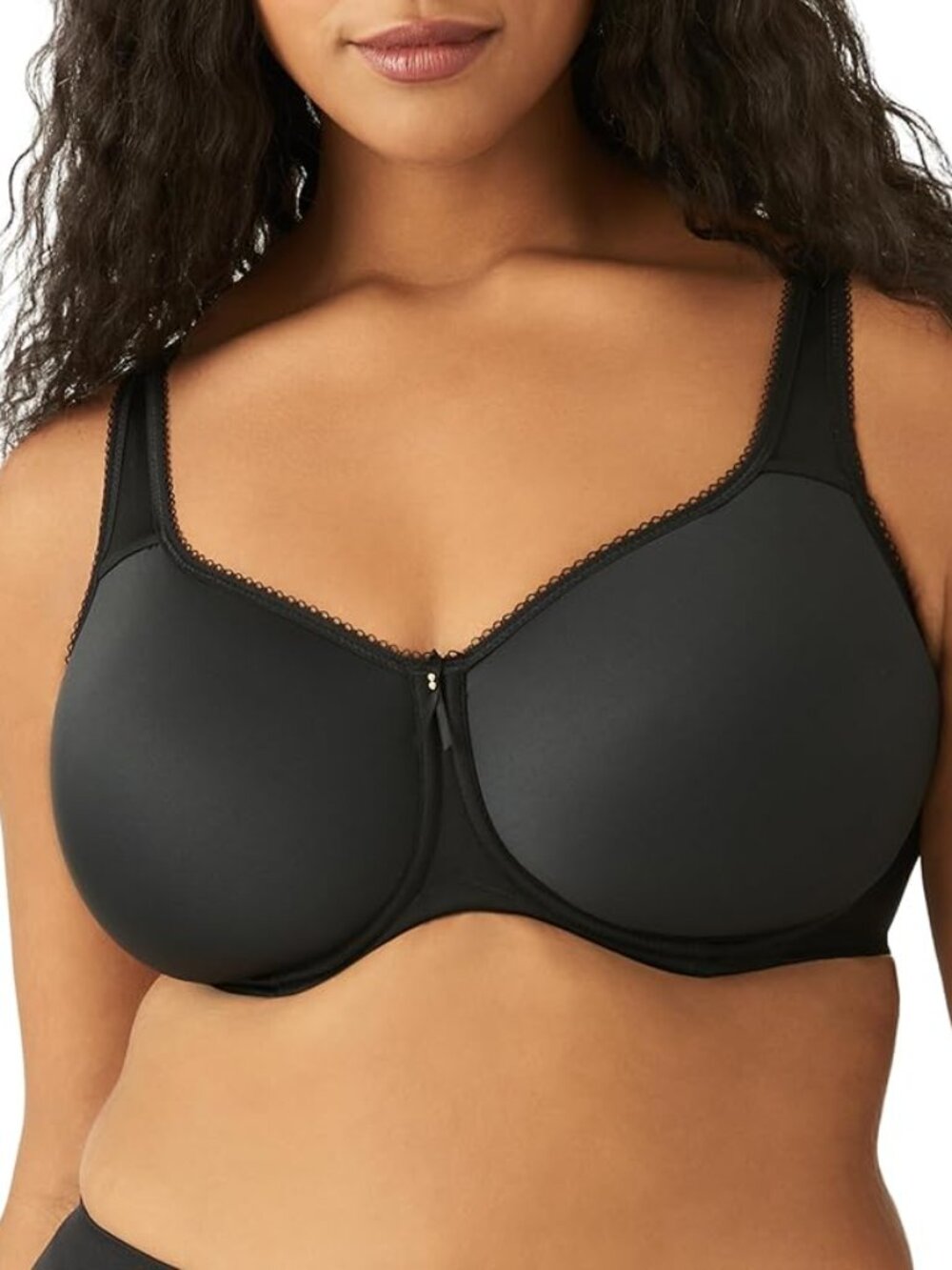 NWT Wacoal Basic Beauty Unlined Underwire Bra 40C Black